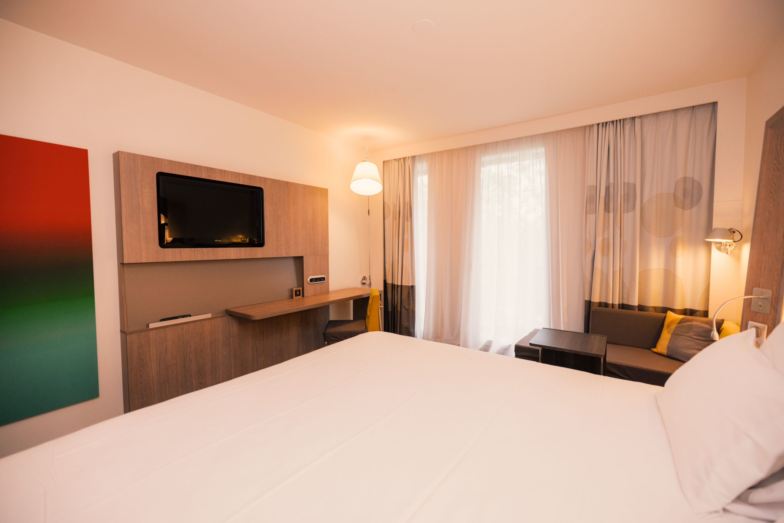 Chambre lit double - Novotel Le havre Centre Gare